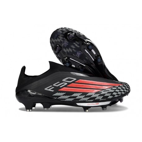 Botas de Futbol adidas F50 + LL FG Negro Rojo