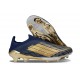 Botas de Futbol adidas F50 + LL FG Negro Dorada