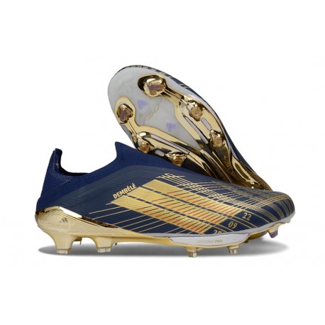 Botas de Futbol adidas F50 + LL FG Negro Dorada