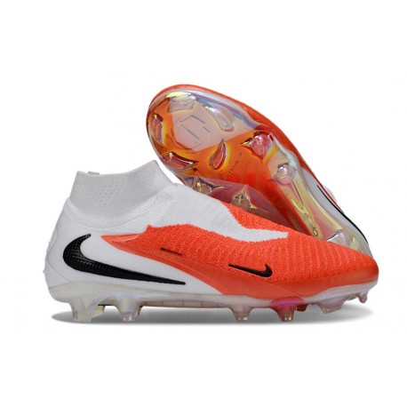 Bota de Futbol Nike Phantom 6 DF Elite FG Rojo Blanco