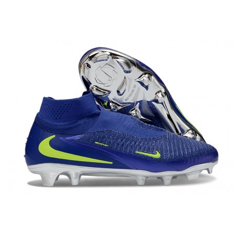 Bota de Futbol Nike Phantom 6 DF Elite FG Azul Amarillo