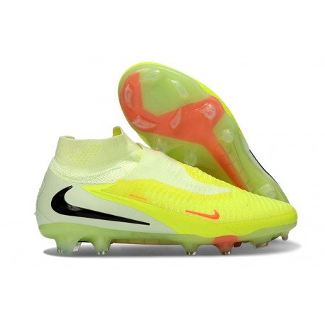 Bota de Futbol Nike Phantom 6 DF Elite FG Amarillo Verde