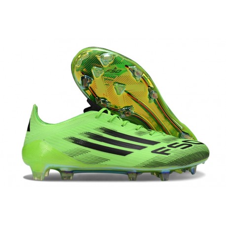 Zapatillas de Fútbol adidas F50 Elite FG Verde Negro