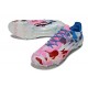 Zapatillas de Fútbol adidas F50 Elite FG Blanco Azul Rosa