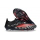 Zapatillas de Fútbol adidas F50 Elite FG Negro Rojo