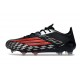 Zapatillas de Fútbol adidas F50 Elite FG Negro Rojo