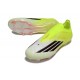 Bota adidas F50 Elite Sin Cordones FG Amarillo Negro