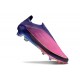 Bota adidas F50 Elite Sin Cordones FG Lamine Yamal Unity Morado Ftwr Blanco Limón Lúcido
