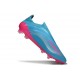 Bota adidas F50 Elite Sin Cordones FG Azul Rosa