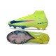 Zapatillas de Fútbol Nike Mercurial Superfly X Elite FG Limalight Voltio Azul