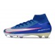 Zapatillas de Fútbol Nike Mercurial Superfly X Elite FG Azul