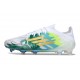 Zapatillas de Fútbol adidas F50 Elite FG Blanco Verde Dorado