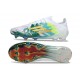 Zapatillas de Fútbol adidas F50 Elite FG Blanco Verde Dorado