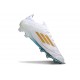 Zapatillas de Fútbol adidas F50 Elite FG Blanco Verde Dorado