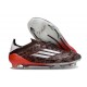Zapatillas de Fútbol adidas F50 Elite FG Leopardo Plateado Rojo