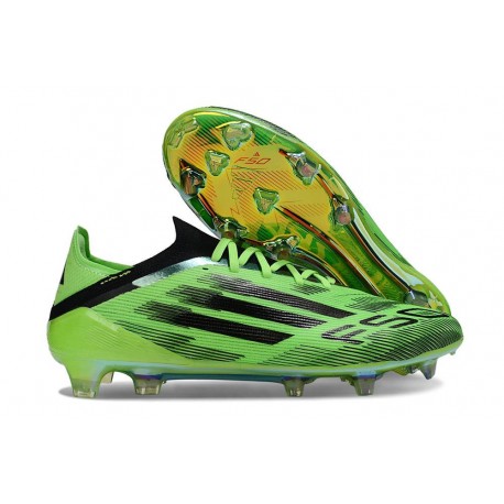 Zapatillas de Fútbol adidas F50 Elite FG Verde Negro