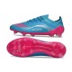 Zapatillas de Fútbol adidas F50 Elite FG Flash Agua Rosa Lúcido Lucid Cyan