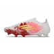 Zapatillas de Fútbol adidas F50 Elite FG Blanco Rojo Dorada