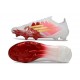 Zapatillas de Fútbol adidas F50 Elite FG Blanco Rojo Dorada