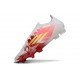 Zapatillas de Fútbol adidas F50 Elite FG Blanco Rojo Dorada