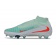 Bota de Futbol Nike Phantom 6 DF Elite FG Pistacho Escarcha Rojo