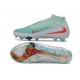Bota de Futbol Nike Phantom 6 DF Elite FG Pistacho Escarcha Rojo