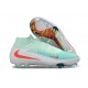 Bota de Futbol Nike Phantom 6 DF Elite FG Pistacho Escarcha Rojo