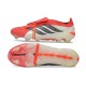 Botines Adidas Predator 26 Elite FT FG Rojo Lúcido Negro Ftwr Blanco