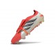 Botines Adidas Predator 26 Elite FT FG Rojo Lúcido Negro Ftwr Blanco