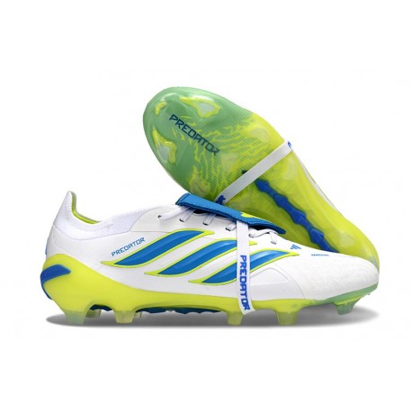 Zapatillas de Fútbol adidas F50 Elite FG Blanco Azul Amarillo