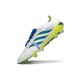 Zapatillas de Fútbol adidas F50 Elite FG Blanco Azul Amarillo