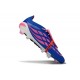 Botines Adidas Predator 26 Elite FT FG Azul Carrera Explosión Rosa