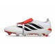 Botines Adidas Predator 26 Elite FT FG Blanco Rojo Negro