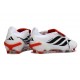 Botines Adidas Predator 26 Elite FT FG Blanco Rojo Negro