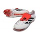 Botines Adidas Predator 26 Elite FT FG Blanco Rojo Negro