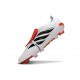 Botines Adidas Predator 26 Elite FT FG Blanco Rojo Negro
