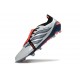 Botines Adidas Predator 26 Elite FT FG Gris Negro Rojo