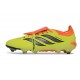 Botines Adidas Predator 26 Elite FT FG Amarillo Rojo Negro
