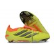 Botines Adidas Predator 26 Elite FT FG Amarillo Rojo Negro