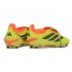 Botines Adidas Predator 26 Elite FT FG Amarillo Rojo Negro