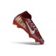 Zapatos Nike Zoom Mercurial Superfly 10 Elite FG Rojo Plateado