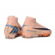 Zapatos Nike Zoom Mercurial Superfly 10 Elite FG Naranja Azul