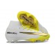 Zapatos Nike Zoom Mercurial Superfly 10 Elite FG Blanco Dorado Amarillo