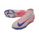 Zapatos Nike Zoom Mercurial Superfly 10 Elite FG Rosa Azul
