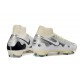 Zapatos Nike Zoom Mercurial Superfly 10 Elite FG Plateado Blanco Negro