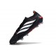 Botas Adidas Predator 26 Elite Low FG Negro Blanco Rojo