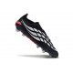 Botas Adidas Predator 26 Elite Low FG Negro Blanco Rojo