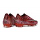 Nike Mercurial Vapor 16 Elite FG Botas de Fútbol Rojo Plateado