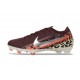 Nike Mercurial Vapor 16 Elite FG Botas de Fútbol Rojo Plateado Negro