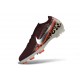 Nike Mercurial Vapor 16 Elite FG Botas de Fútbol Rojo Plateado Negro